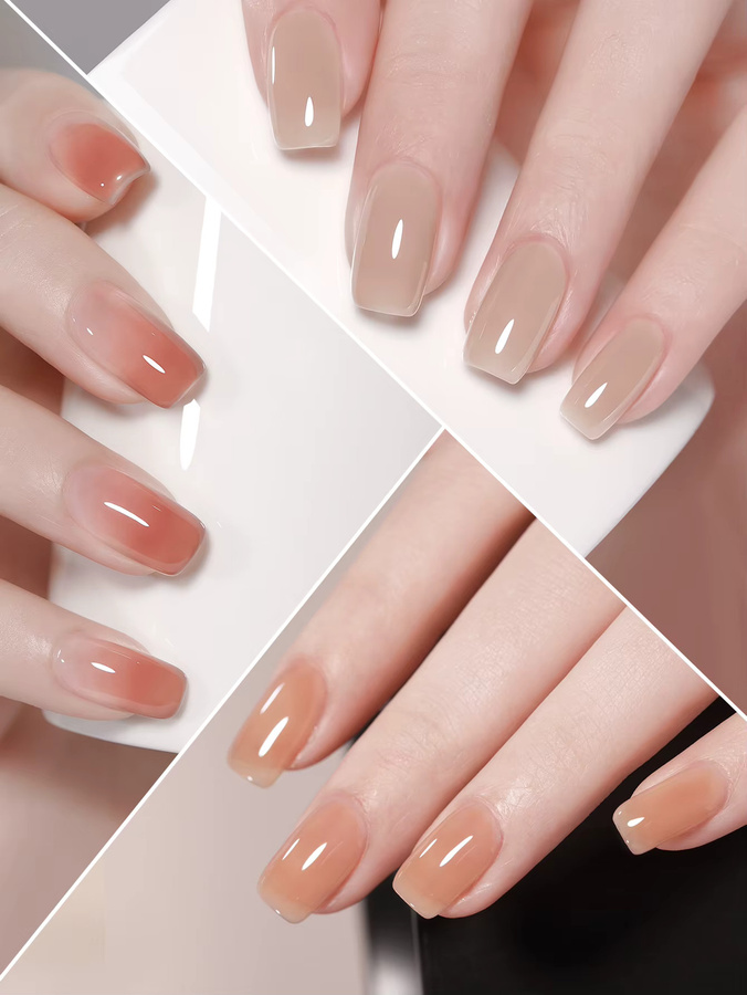 XEIJAYI Gel-Nagellack-Set, 6-teilig, glänzend, 15 ml - Bild 3