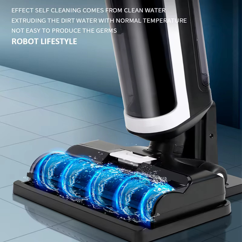 Robot lifestyle Nass-Trocken-Saugroboter RL8Pro kabellos mit Sprachassistent, 14.000 Pa Saugleistung und 4000 mAh Akku - Bild 5