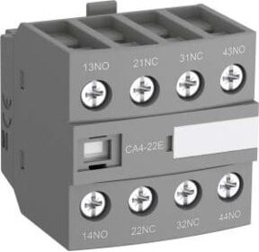 ABB Hilfsschalterblock CA4-22M in Grau - Bild 1