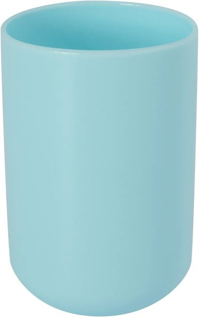 MSV Zahnputzbecher Inagua aus Polystyrol in Pastellgrün, Durchmesser: 7,1 cm, Höhe: 10,5 cm - Bild 1