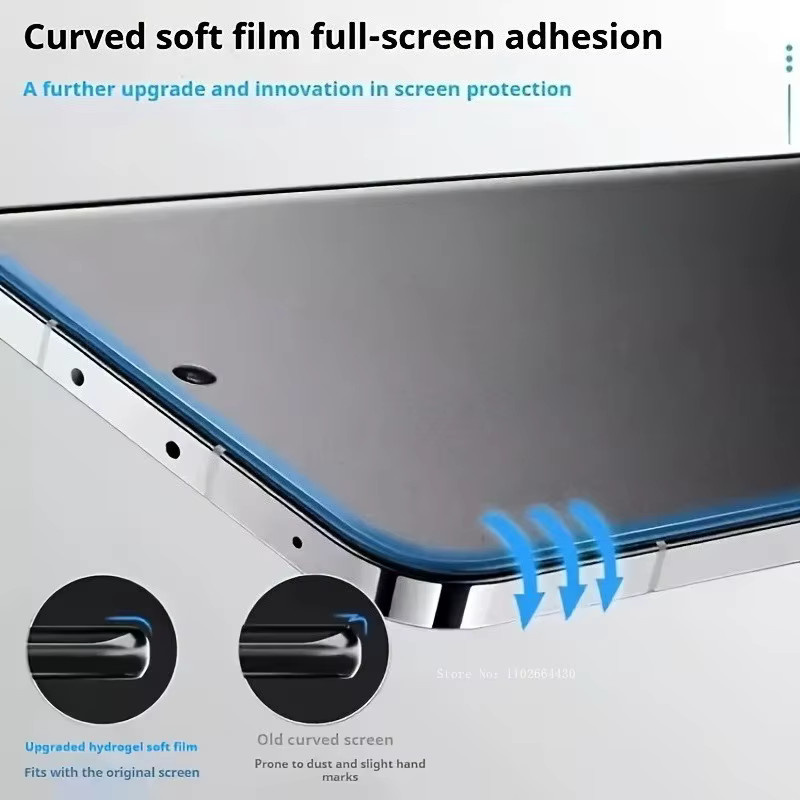 5er Pack Matte Hydrogel Displayschutzfolien für Xiaomi 14 15 13 Ultra 14T 13T 12T Pro - Bild 5