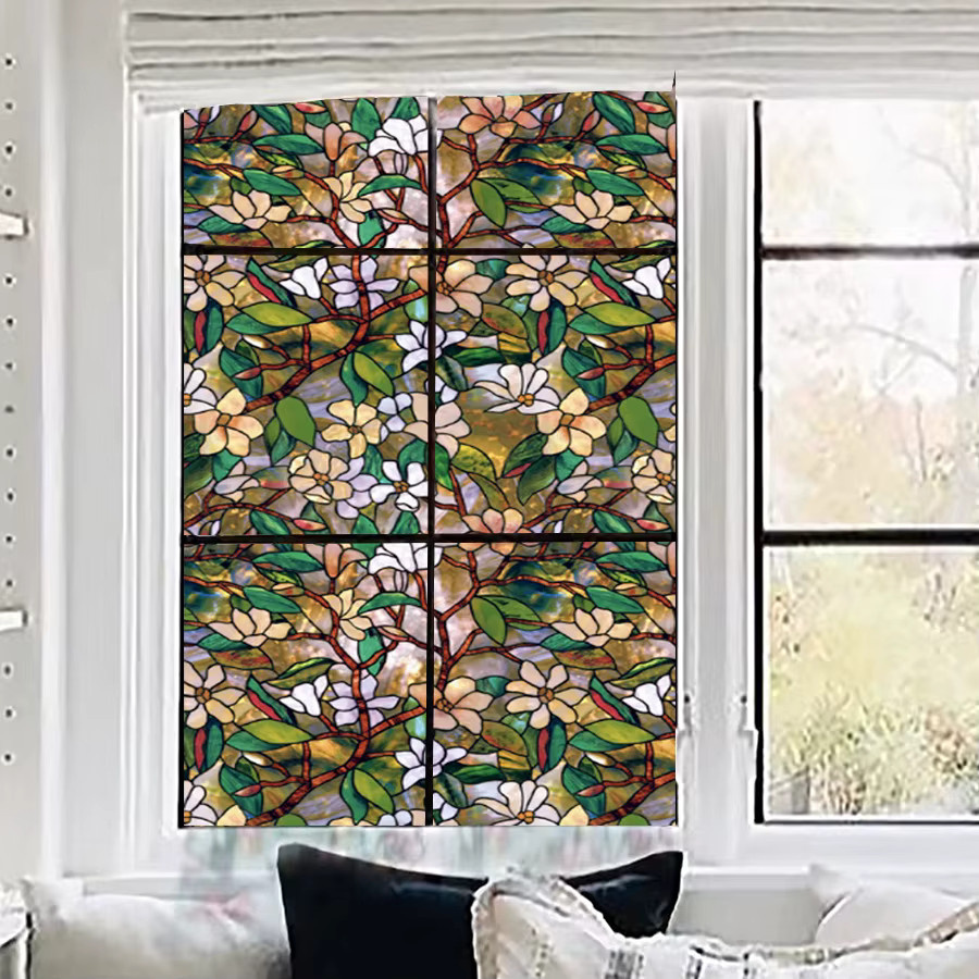 3D-Fenster-Sichtschutzfolie als statischer Glasaufkleber für Sonnenschutz, UV-Schutz und Wärmeisolierung - Bild 4