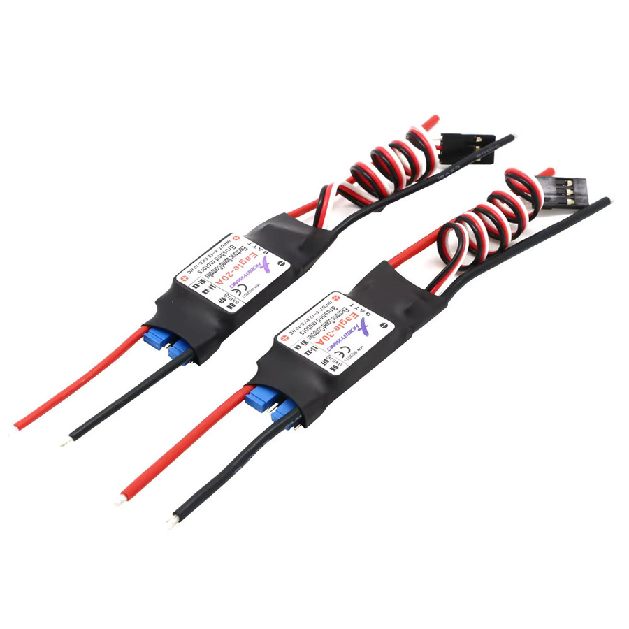 Hobbywing Eagle 20A 30A 2-3S 1A/5V BEC Bürstenloser ESC Geschwindigkeitsregler für RC Flugzeug, Zubehör - Bild 1