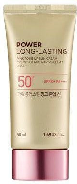 THE FACE SHOP Power Tone-Up Sonnencreme LSF 50+, 50 ml, Beige - Bild 1
