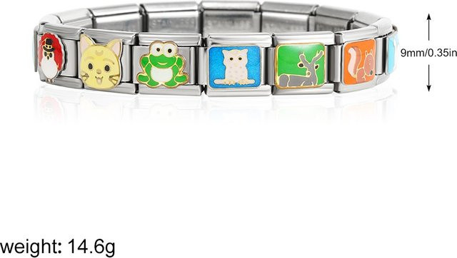 Erpels Charm Armband, Edelstahl, Silber, Unisex - Bild 1