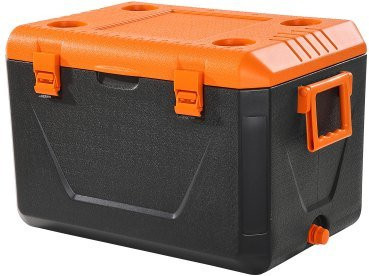 VEVOR Tragbare Kühlbox 63 QT mit hoher Kühlleistung und robusten Griffen in Weiß - Bild 1