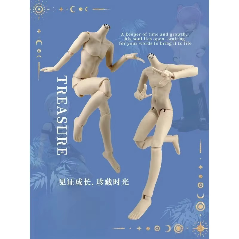 YoutypeToys Superflexible Puppe, Zack BJD, Maßstab 1:8, Gelenkkörper für Jungen - Bild 1