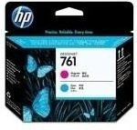 HP 761 Original Druckkopf Cyan und Magenta für Designjet T7100 und T7200 CH646A - Bild 2