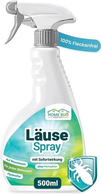 HomeBugProtect Läuse Abwehrspray für Heimtextilien und Möbel, 500 ml - Bild 1