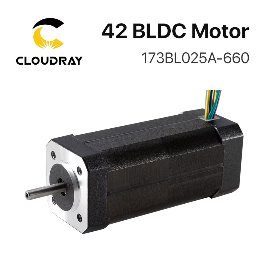 Cloud ray BLDC Motor Nema17 105W 3-phasig 4000rpm 24VDC Schwarz mit Hall-Sensor für 3D-Drucker 42mm - Bild 3