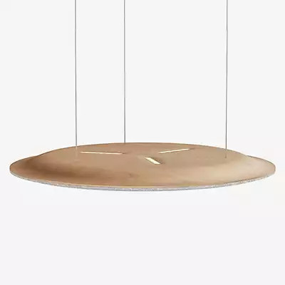 Nimbus Lighting Pad Lounge Connect LED Pendelleuchte in Black Cherry und Grau - Bild 1