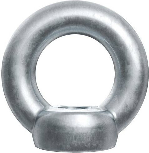 Fischer Ringmuttern 10 Stück, silber, galvanisiert - Bild 1