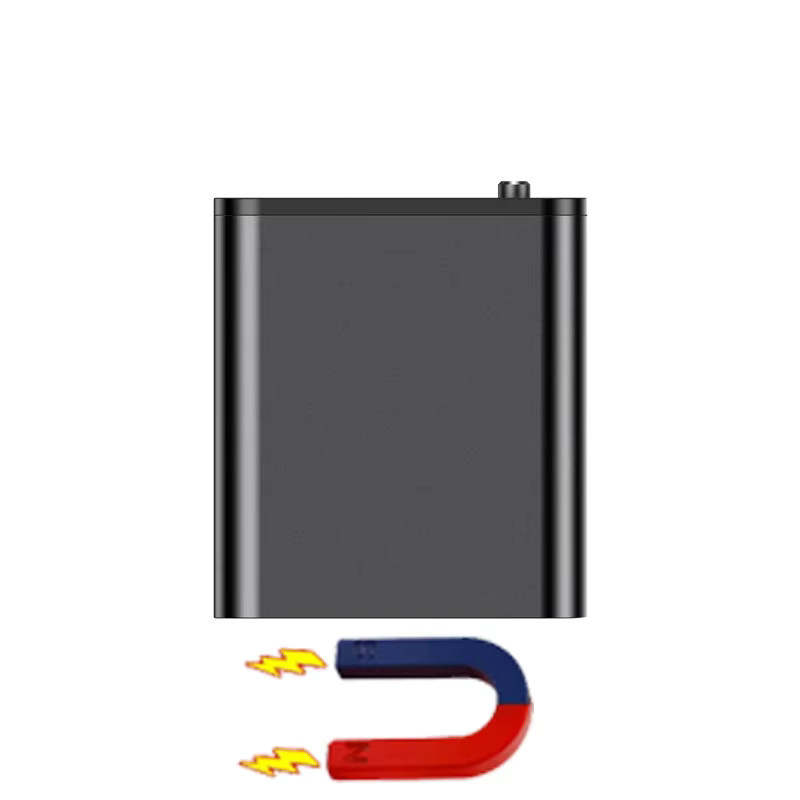 STTWUNAKE Mini-Sprachaktivierter Rekorder mit integriertem Magnet in Schwarz, digitales Mikro-Diktiergerät für Audioaufnahmen - Bild 4