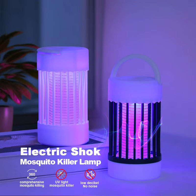 Elektrische Moskito-Lampe von PARKSON in Weiß mit UV-Licht und USB-Anschluss als Insektenvernichter für Camping und Zuhause - Bild 6