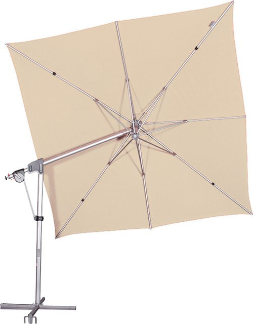 Doppler Ersatzbezug für Ampelschirm Protect 400 Pendel, Farbe: Beige, Durchmesser: 400 cm, Material: Polyester mit UPF 50+ - Bild 1