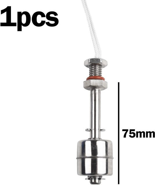 Schwimmerschalter Wasserturm von Industrial Commercial Giants aus Edelstahl in Silber, Länge: 7,5 cm - Bild 1