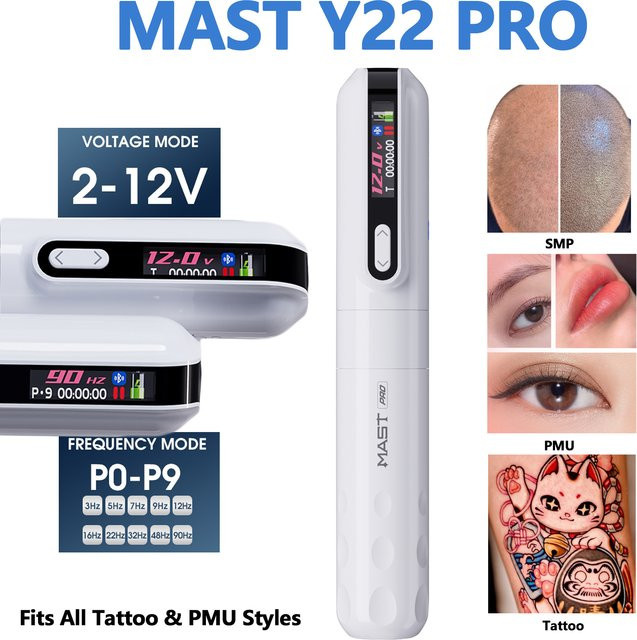 MAST Y22 PRO Kabellose Permanent Make-up Maschine, Dual Modus - Bild 1