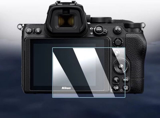 2er-Set Nikon Displayschutzfolie aus gehärtetem Glas für Z50 Z6 II Z6III Z8 Z9 Z30 Kameras, transparent - Bild 1