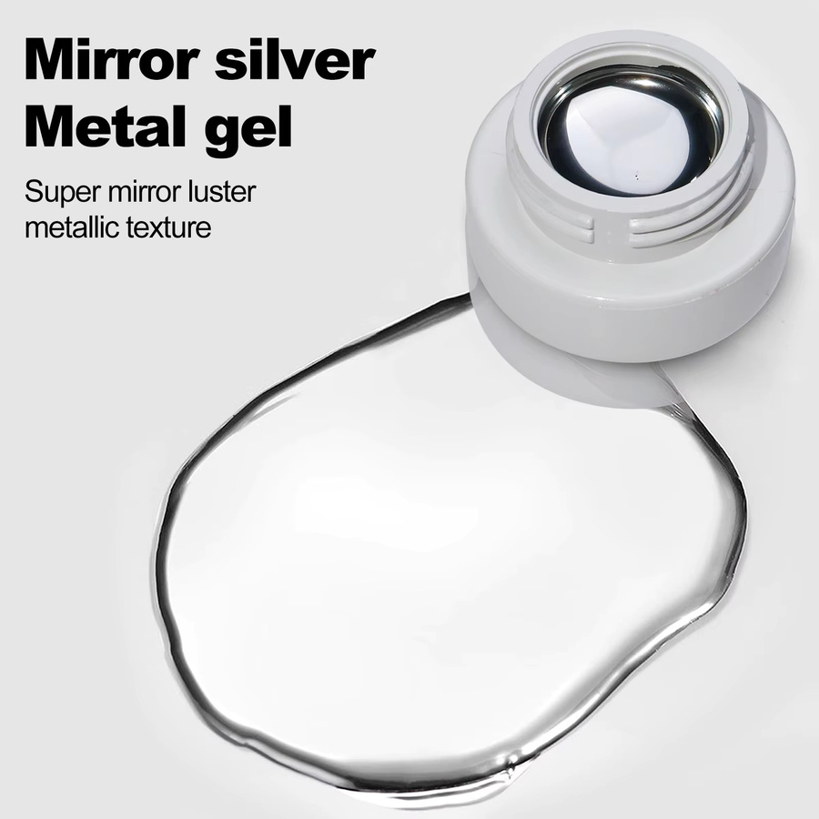 Misscheering Nagellack, Mirror Gold, Metallic Gel - Bild 3