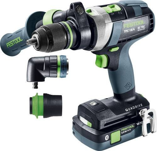 Festool TPC 18/4 5,0/4,0 I-Set 577621 Akku-Schlagbohrschrauber 18V mit 4,0 Ah und 5,0 Ah Akkus, Multicolor - Bild 1