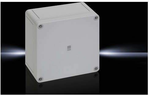 Rittal Installations-Gehäuse aus Polycarbonat in Lichtgrau B/T/H: 13,0 x 13,0 x 13,0 cm - Bild 1
