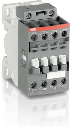 ABB AF09ZB-40-00-23 Schütz mit 4 Schließern 4kW in Grau - Bild 1