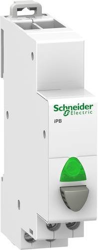 Schneider Electric Taster A9E18036 Druckknopf 250 V in Grün und Weiß - Bild 1