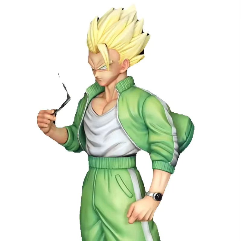 Bandai Dragon Ball Z Gohan Actionfigur aus Harz und PVC in Multicolor als Anime-Sammlerstück für deine Desktop-Dekoration - Bild 3