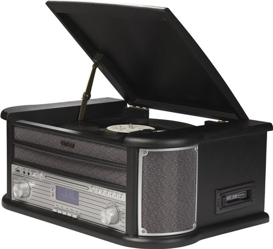 Denver MRD-51 Audiosystem in Schwarz mit 2 x 2,5 Watt - Bild 2