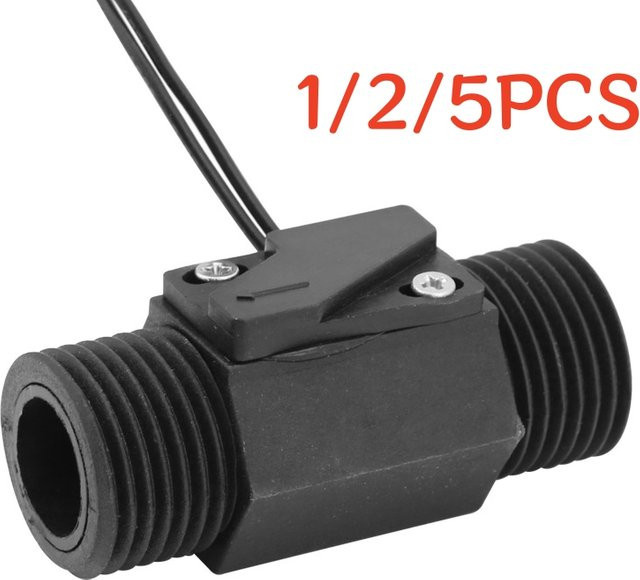 SZKOSTON Magnetischer Kunststoff-Wasserdurchflusssensor in Schwarz für Pumpensteuerung und Laserschweißmaschinen - Bild 1