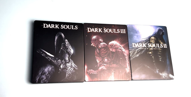 Dark Souls 1 2 und 3 Steelbook FantasyBox in Schwarz (Nur Box ohne CD) - Bild 1