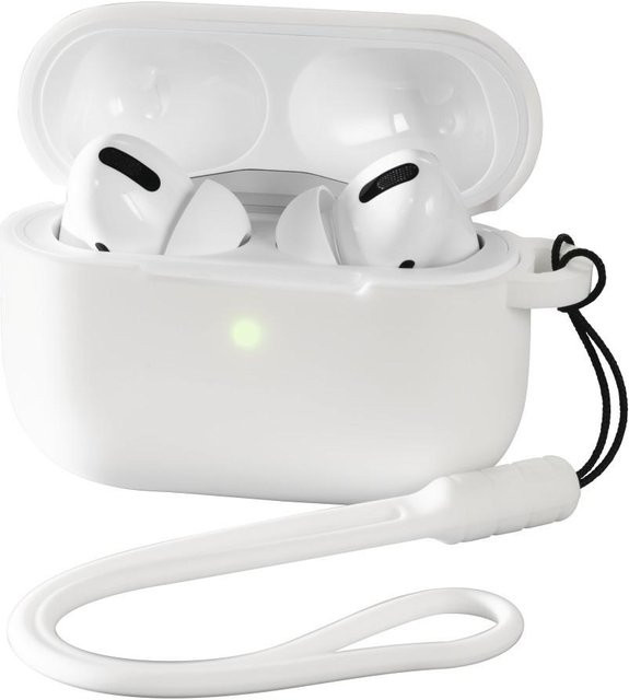 Hama Schutzhülle für Apple AirPods Pro, Weiß - Bild 1