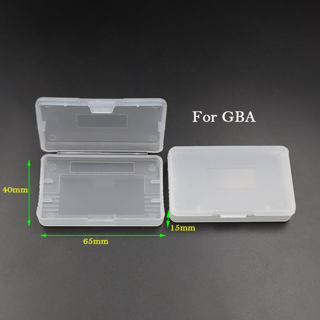 TingDong Transparentes Spiel Lagerungsset für Gameboy Advance GBA zum Schutz vor Staub, 5 oder 10 Stück - Bild 1