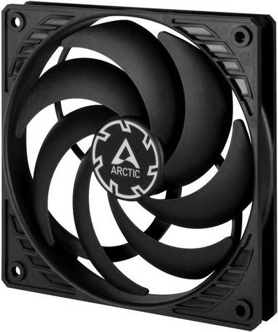 Arctic P12 PC-Gehäuse-Lüfter Schwarz B: 120 mm, H: 15 mm, T: 120 mm - Bild 1
