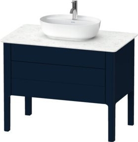 Duravit Waschtischunterschrank Luv mit 1 Ladenschrank und 1 Auszug, B/T/H: 93,8 x 57 x 74,3 cm - Bild 1