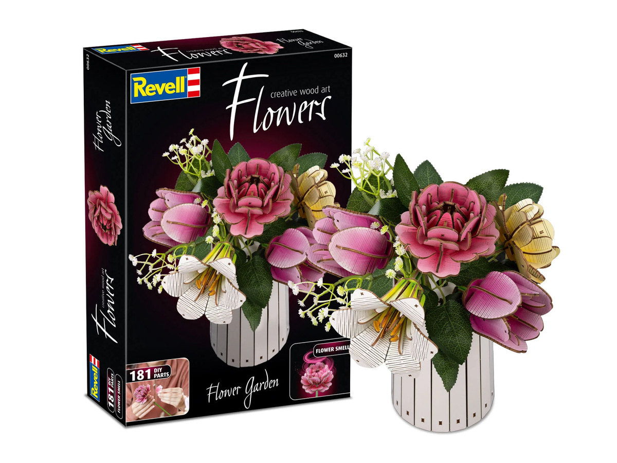 Revell Flower Garden Bausatz aus Holz ab 14 Jahren - Bild 2