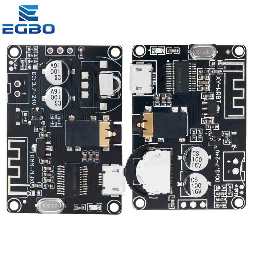 Egbo XY-WRBT Audio-Receiver-Karte mit Bluetooth 5.0 und verlustfreiem MP3-Decoder als drahtloses Stereo-Musikmodul in Schwarz - Bild 4
