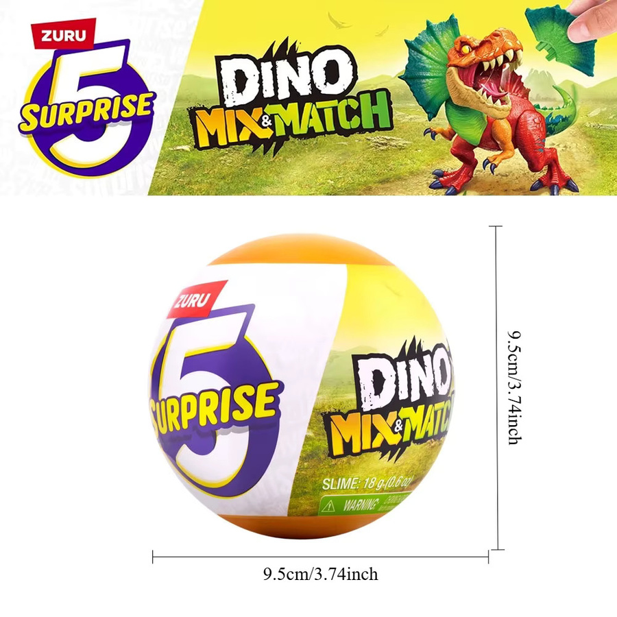 ZURU Ice Age Dinosaurier-Team, Tyrannosaurus Rex Blind Box, ab 3 Jahren - Bild 1