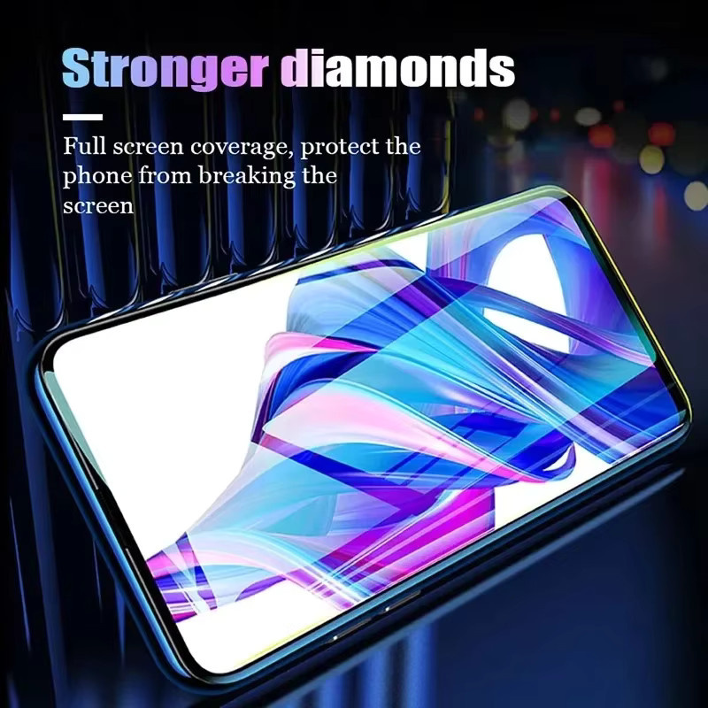 9H HD Clear gehärtetes Glas Schutzfolie für Xiaomi Redmi Note 14 13 12 Pro 4G 5G, kratzfest, transparent - Bild 5