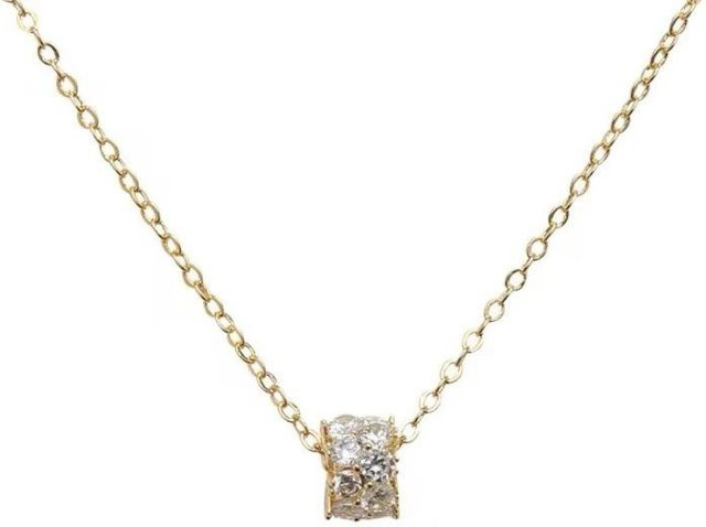 Lucky Star Jewelry Halskette, 925 Silber, Zirkonia, Damen - Bild 1