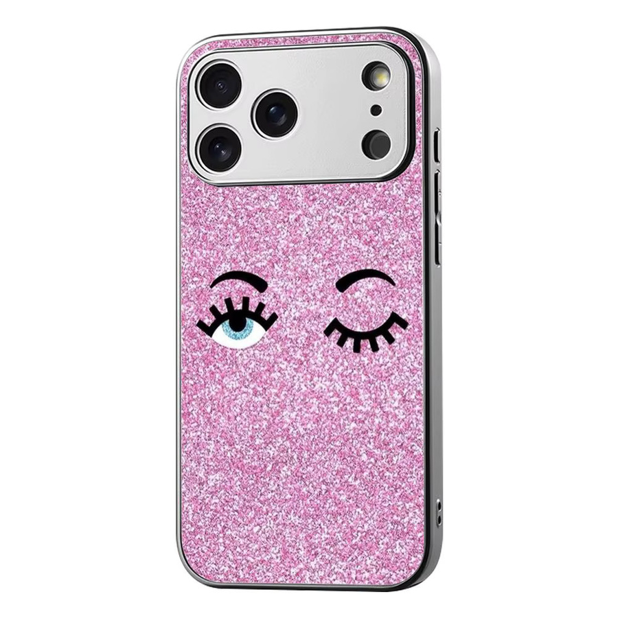 Ferragni Handyhülle für iPhone 17 16 15 14 13 12 Pro Max Plus mit galvanisiertem Metall-Bumper in Pink, stoßfeste Hülle - Bild 6