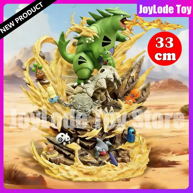 Bandai Pokémon Tyranitar-Figur, Einzelfigur, Kunststoff - Bild 1
