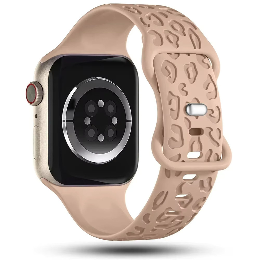 PEO Uhrenarmband Silikon, Leopardenarmband, Apple Watch - Bild 4