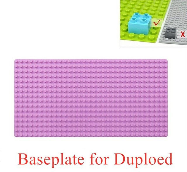 Kidsly DIY Große Grundplatte, Bausteine Zubehör, ab 6 Jahren - Bild 1