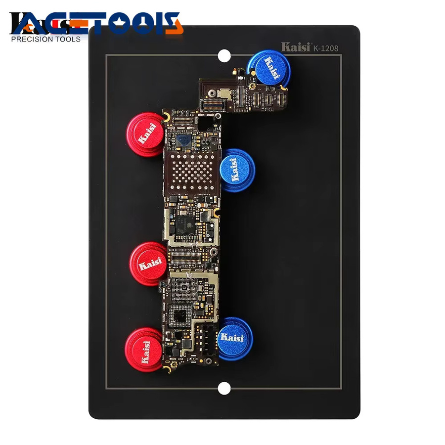 Kaisi K-1208 Universal Magnetische PCB Board Halter und Lötplattform in Schwarz für Mainboard Reparatur Tools - Bild 4