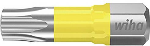 Wiha Torx-Bit Set T15 aus Molybdän-Vanadium-Stahl, 5-teilig, gelb - Bild 1
