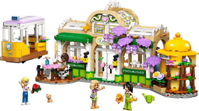 LEGO Friends Pflanzencafé und Blumenkiosk Konstruktionsspielzeug 42671 - Bild 2