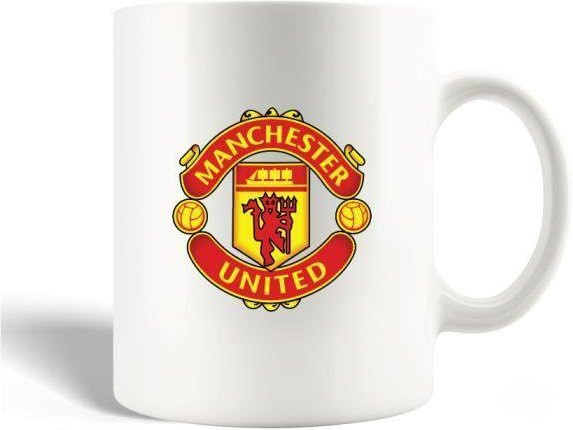 MANIACASE Tasse Manchester United aus Keramik, Weiß, 300 ml - Bild 1