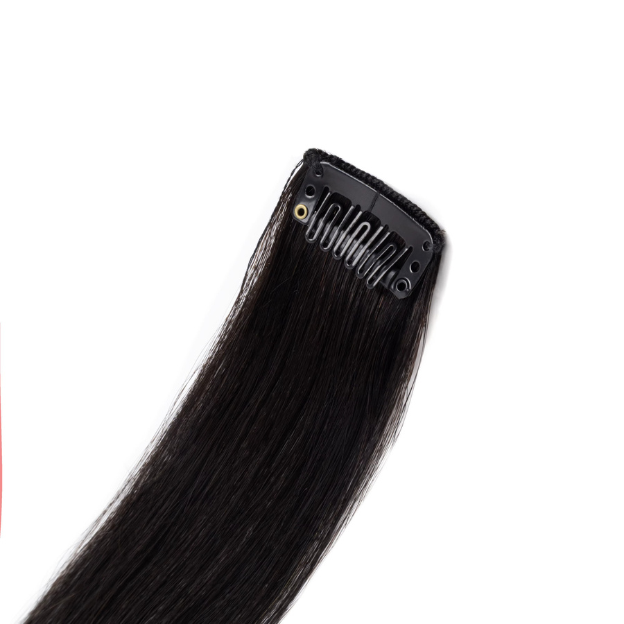 Boymia Clip-in-Extensions aus Echthaar, 12 Zoll, Remy-Clip-Ins - Bild 5