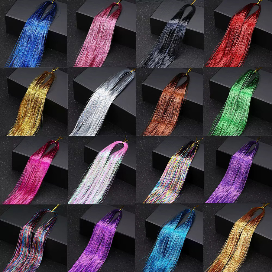 Lansa Haar-Lametta-Set, Regenbogenfarben, Damen - Bild 6